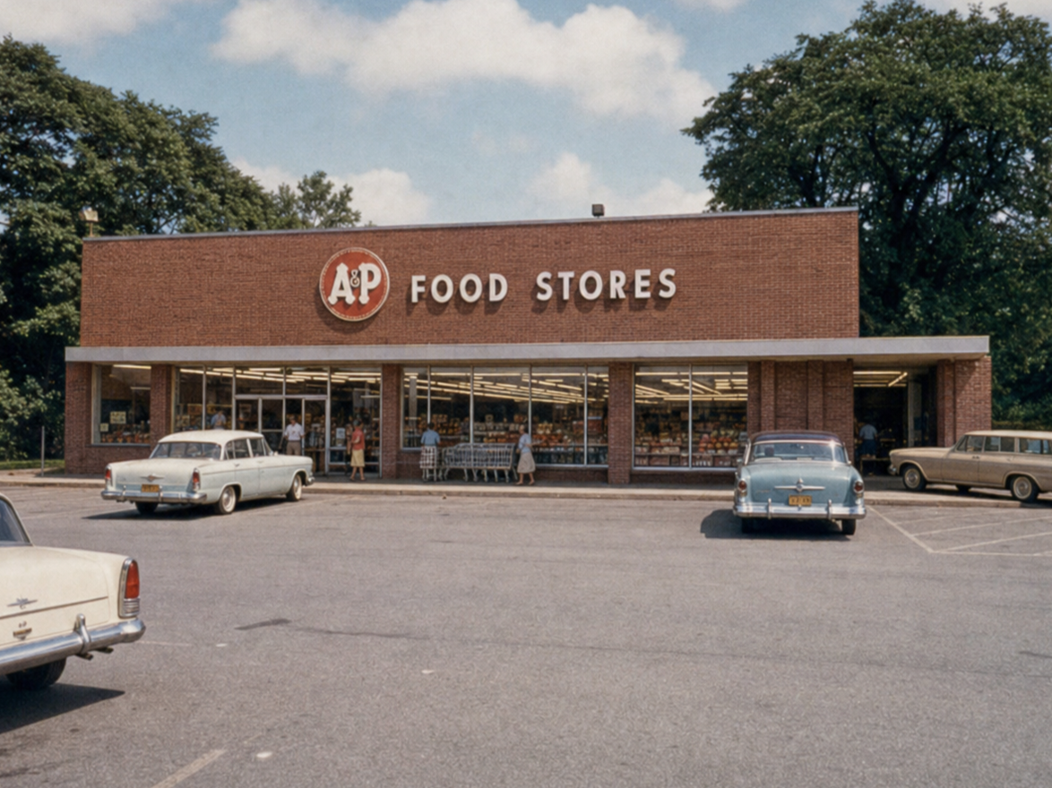 Before It Was Newburgh Vintage Emporium, It Was an A&amp;P