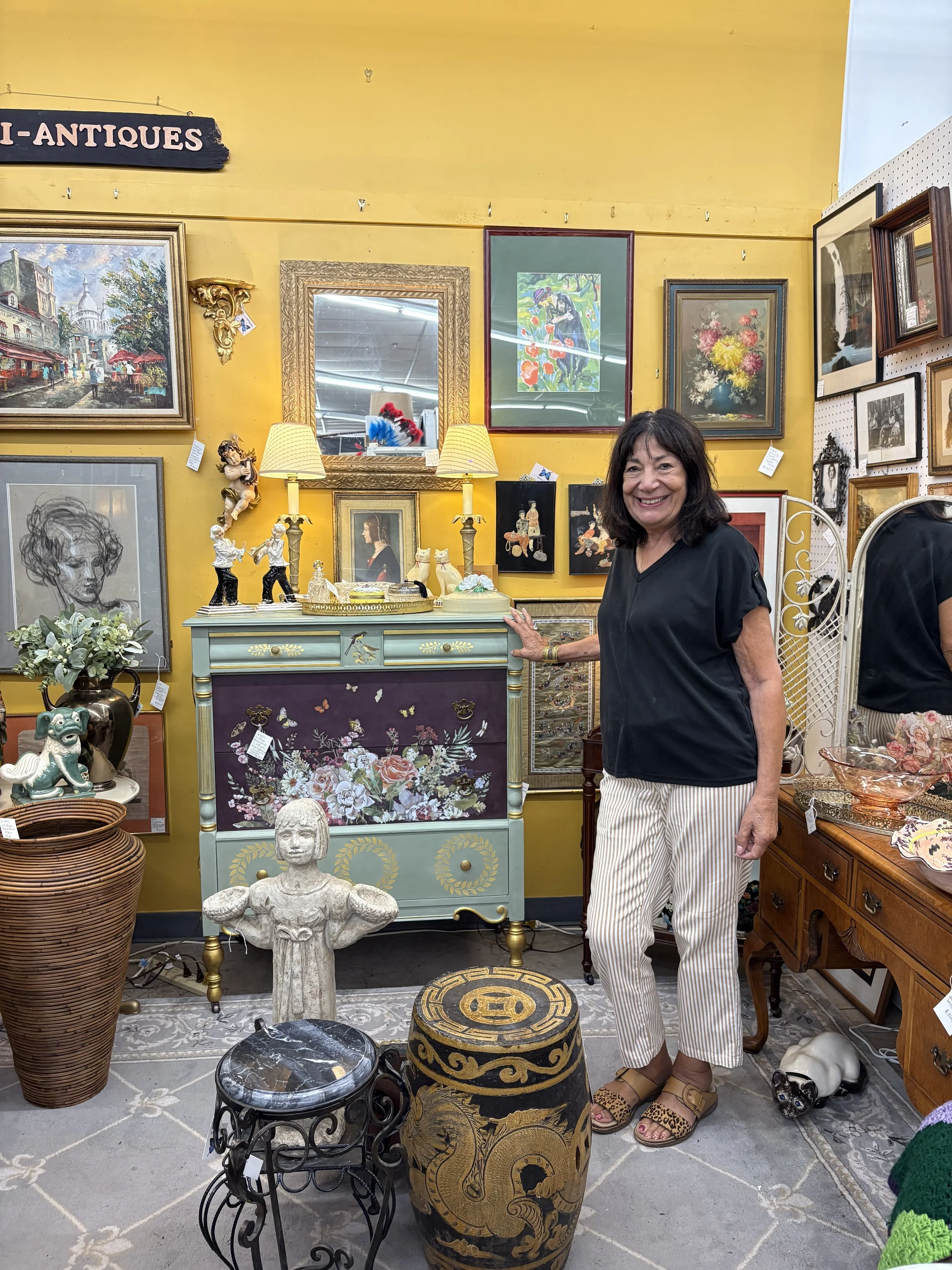 Behind the Booth: Painted Pieces &amp; Eclectic Vintage with Grace