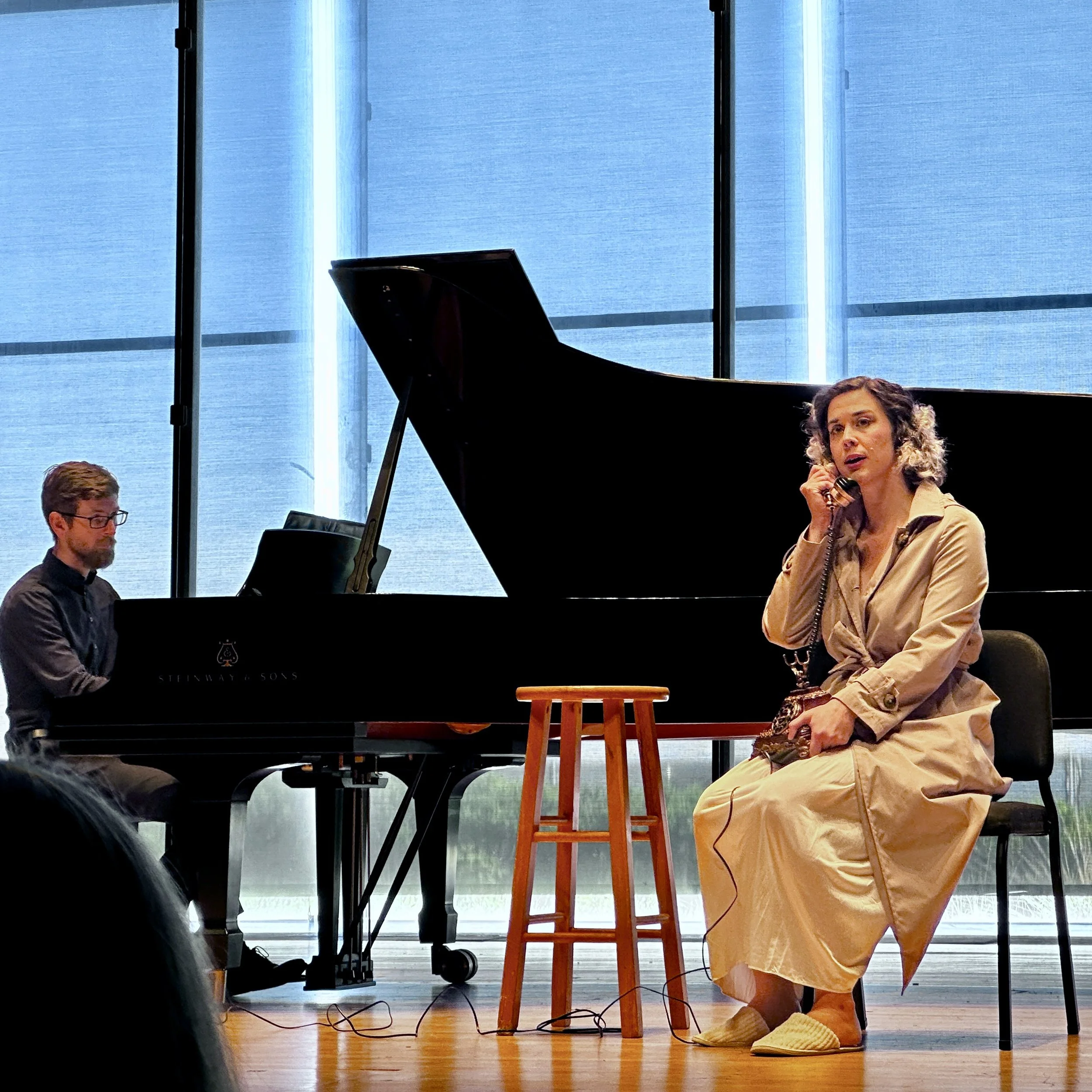 La voix humaine: Experimenting with Improvised Monologue