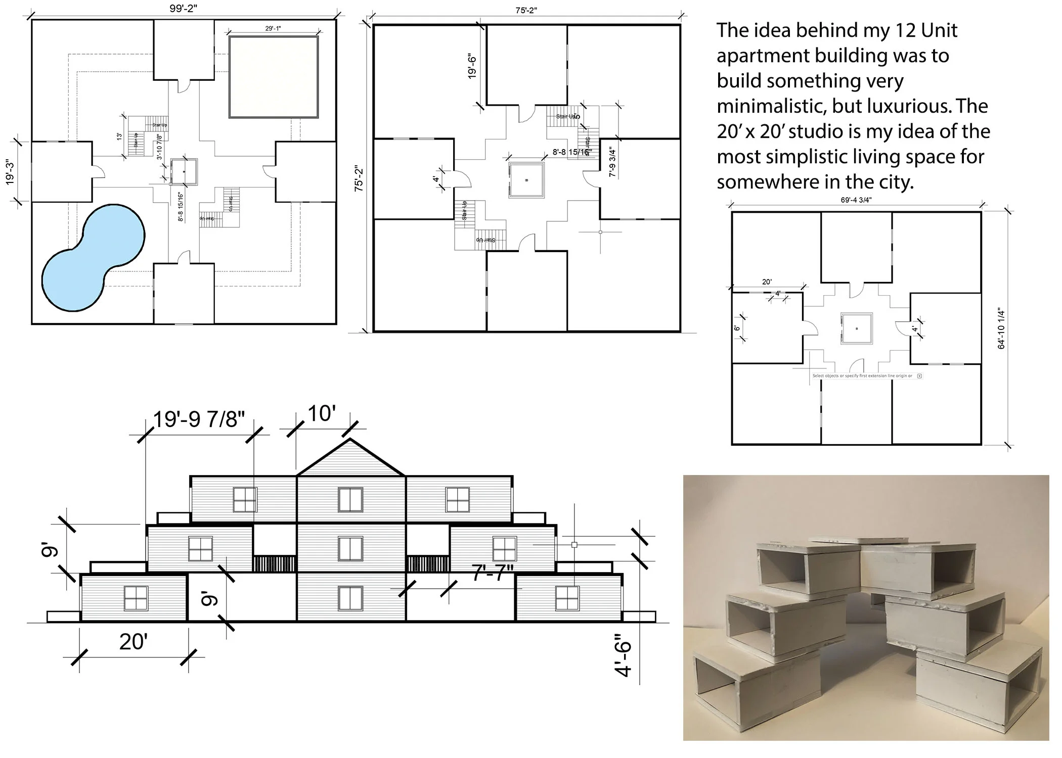 12 Unit Apartment Building