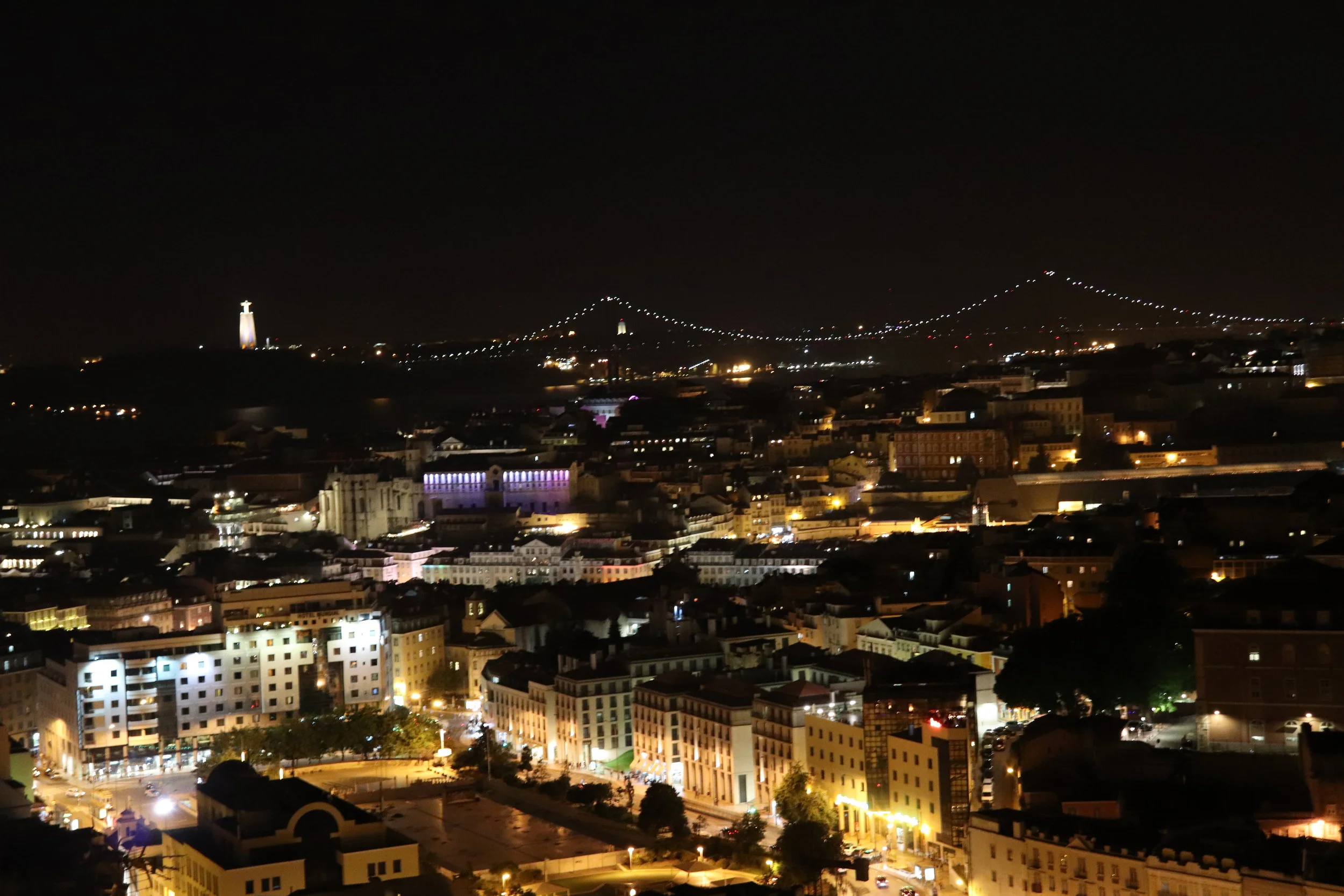 Lisbon by night