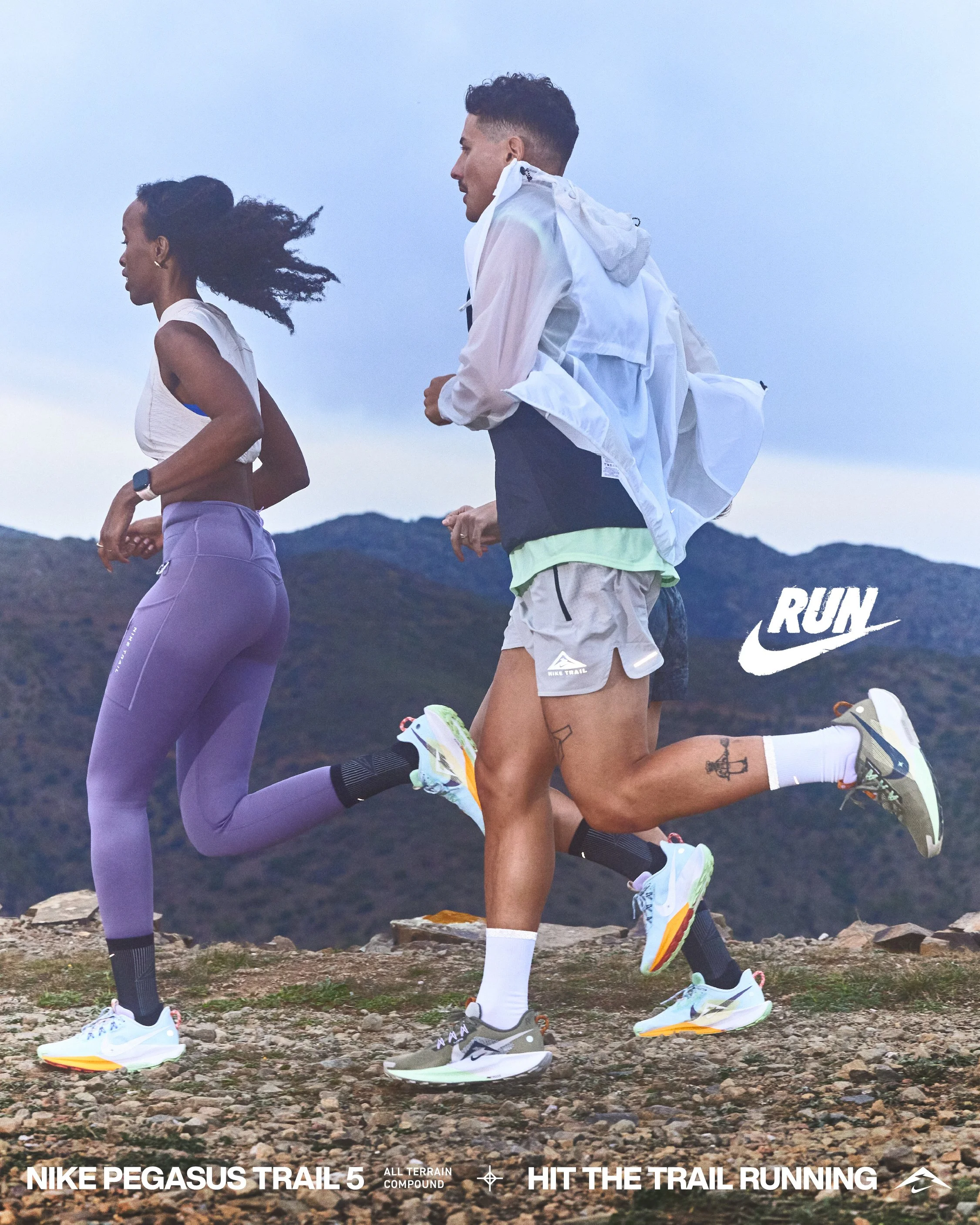 'Hit The Trail Running' - Nike