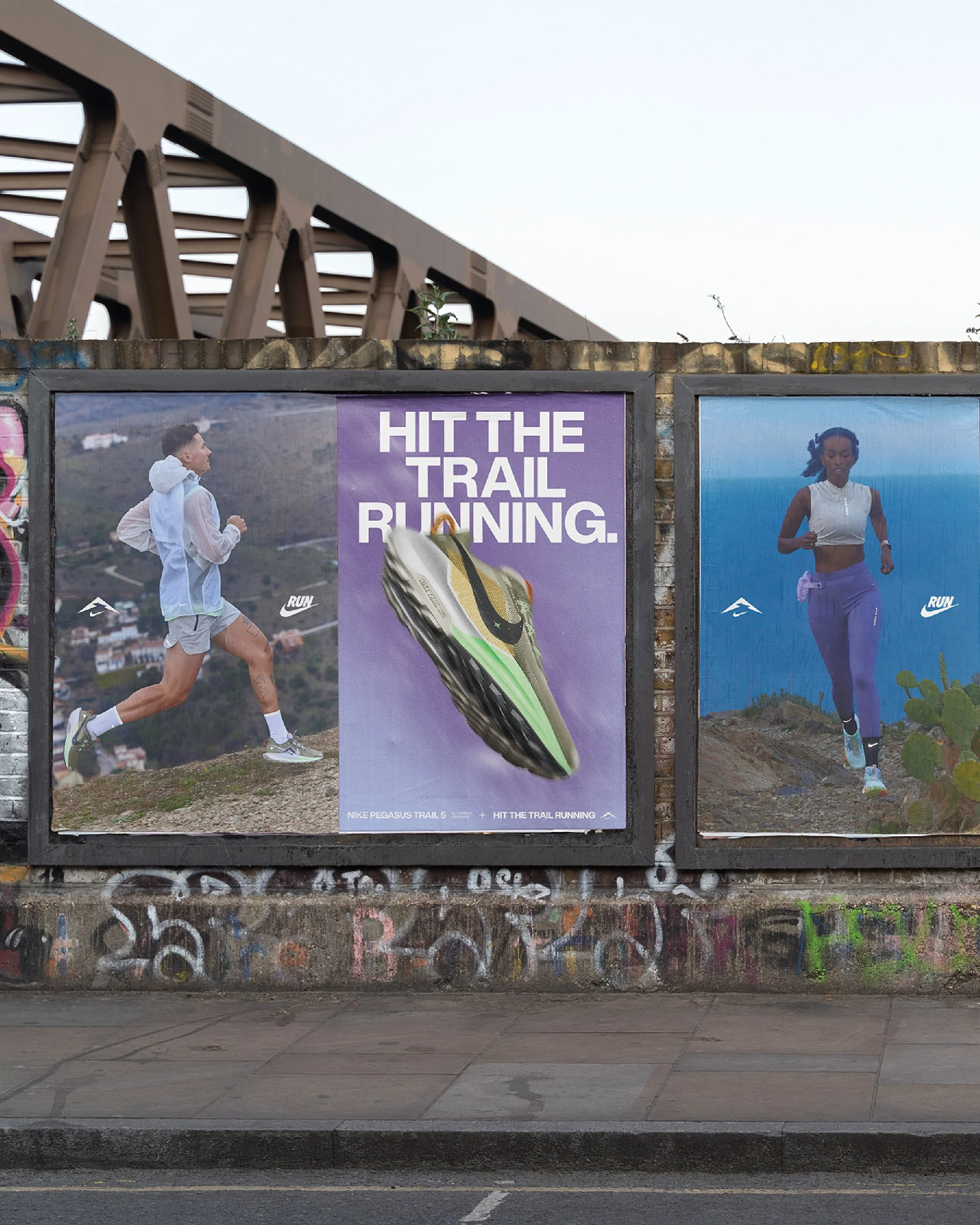 'Hit The Trail Running' - Nike
