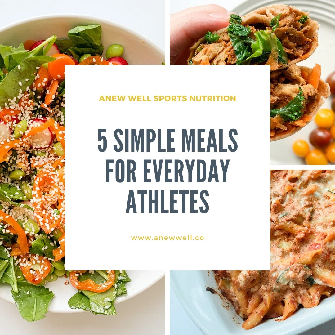 5 Simple Meals for Athletes