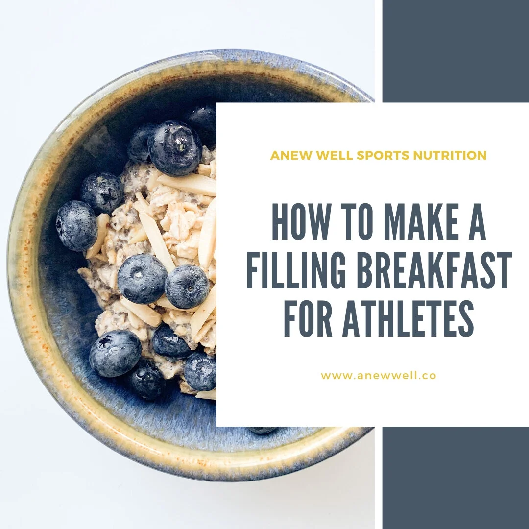 How to Make a Filling Breakfast for Athletes