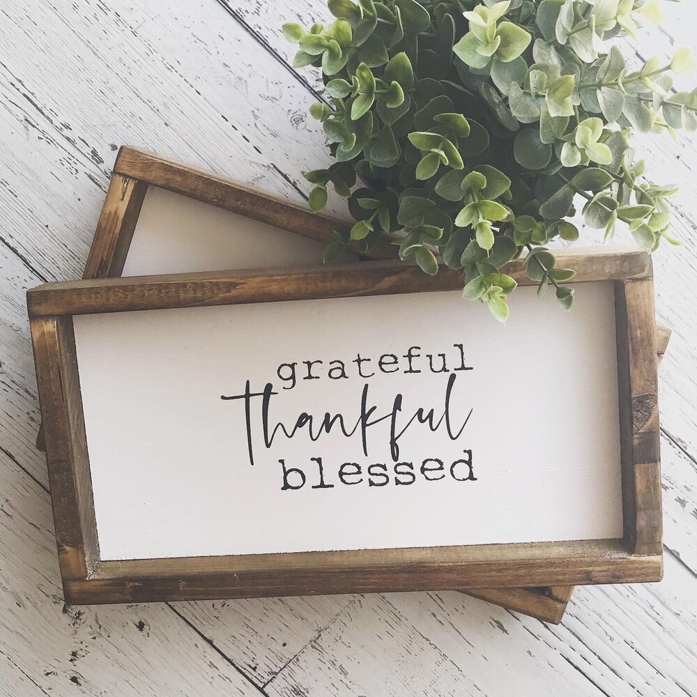 Grateful Thankful Blessed Lumber Chaos