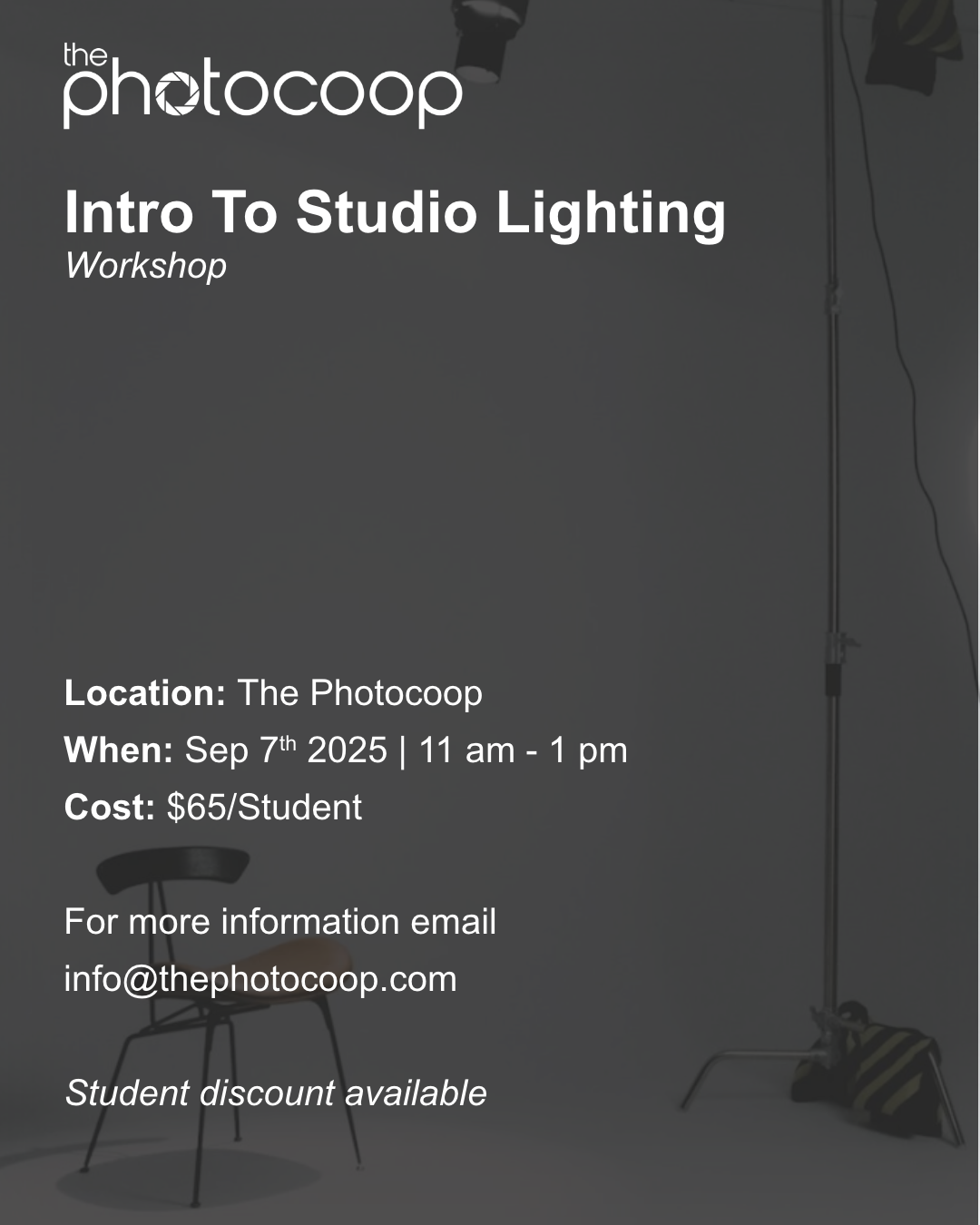 Intro to Studio Lighting Workshop