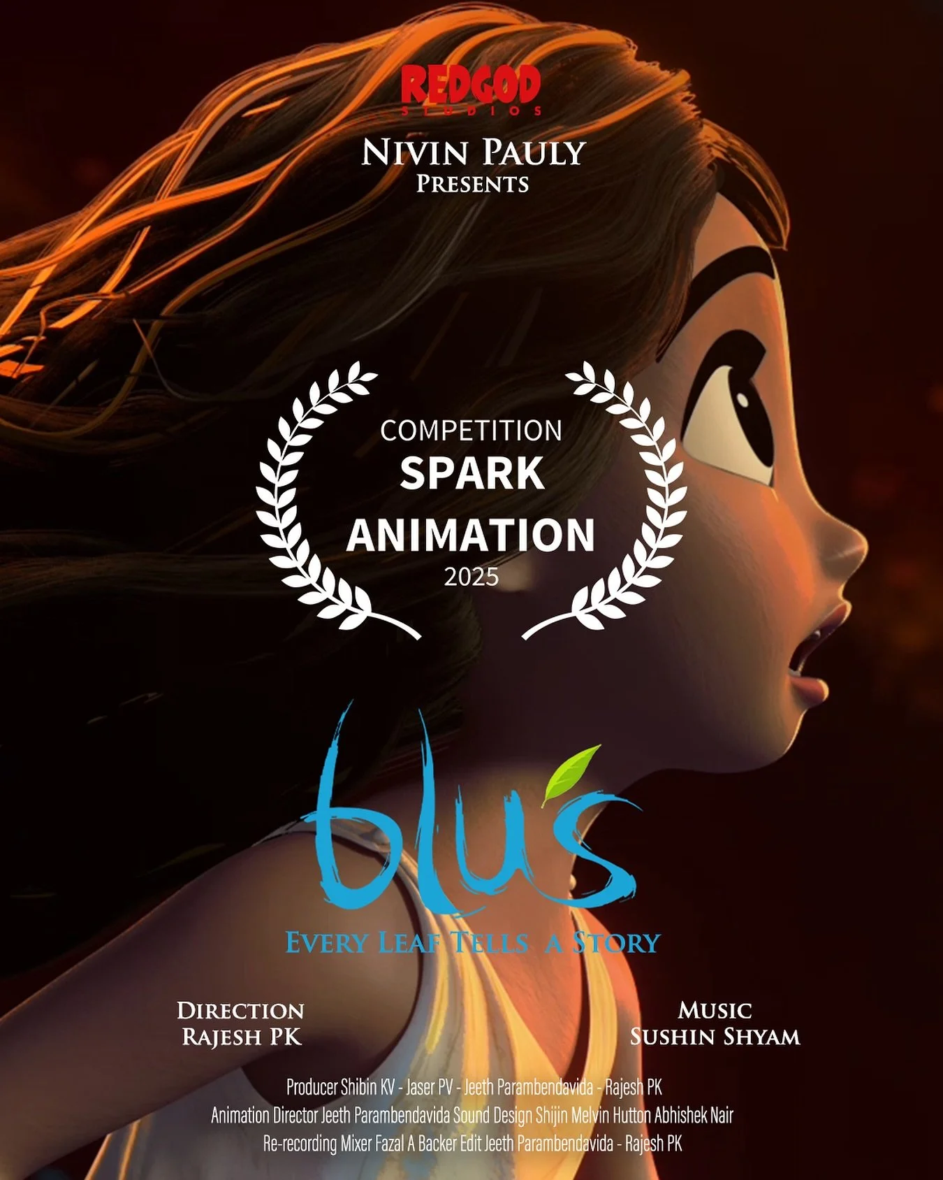 Official selection at Spark Animation 2025!

A big thank you to the festival team for including Blu&rsquo;s from @redgod_studios among this year&rsquo;s lineup!

BLU&rsquo;S 🍃
Growing up freely in harmony with nature, witnessing her beautiful enviro