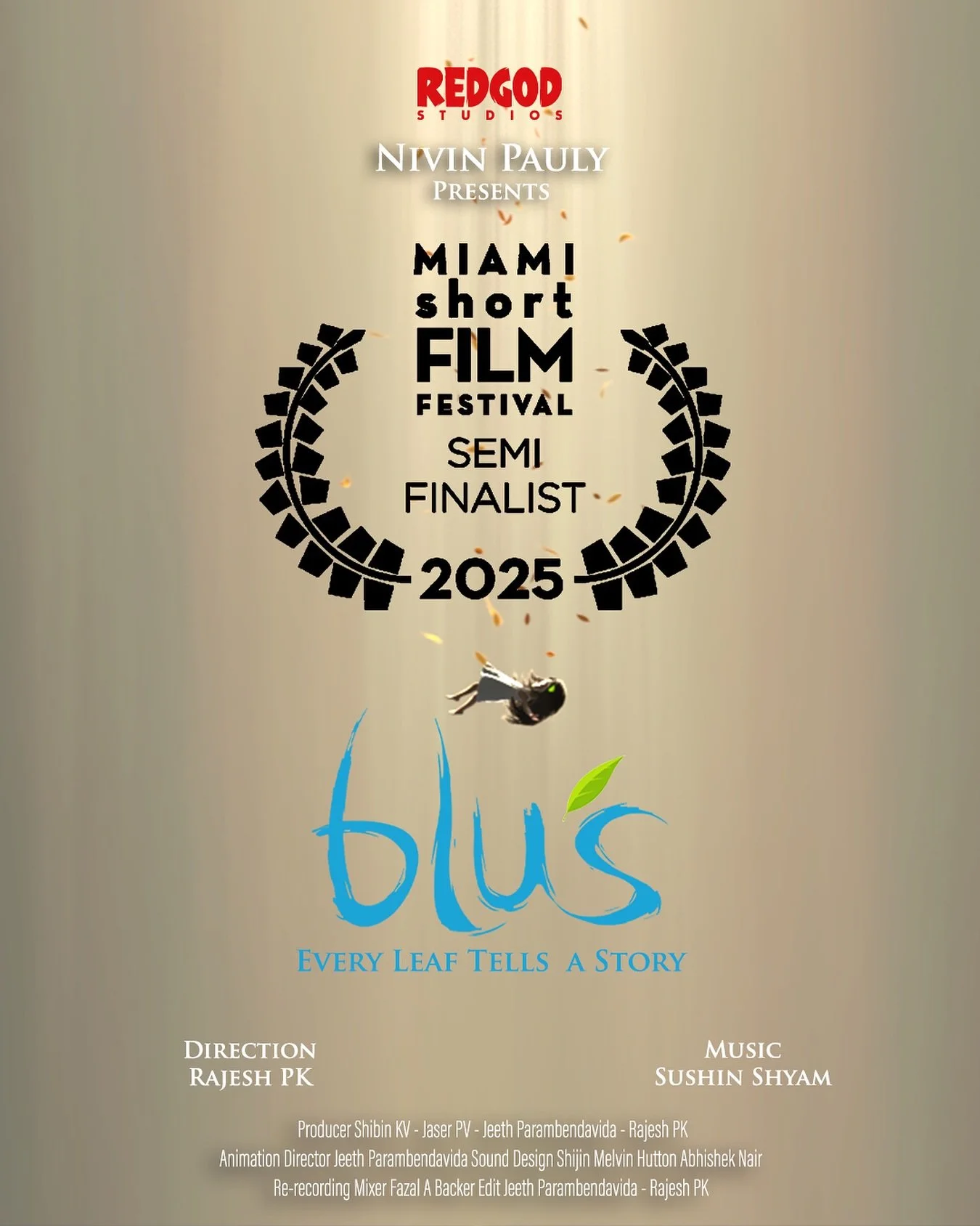 Semi finalist at Miami Short Film Festival 2025!

A big thank you to the festival team for including Blu&rsquo;s from @redgod_studios among this year&rsquo;s lineup!

BLU&rsquo;S 🍃
Growing up freely in harmony with nature, witnessing her beautiful e