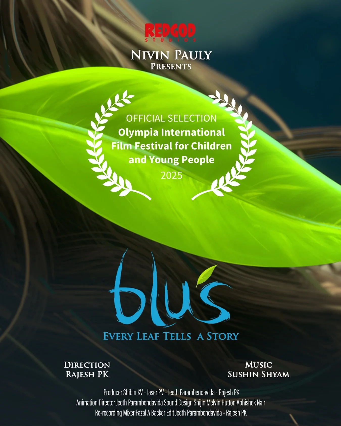We&rsquo;re proud to share that BLU&rsquo;S has been officially selected for the Olympia International Film Festival for Children and Young People 2025! ✨🎬

It&rsquo;s truly special to see Blu&rsquo;s story connect with younger audiences around the 