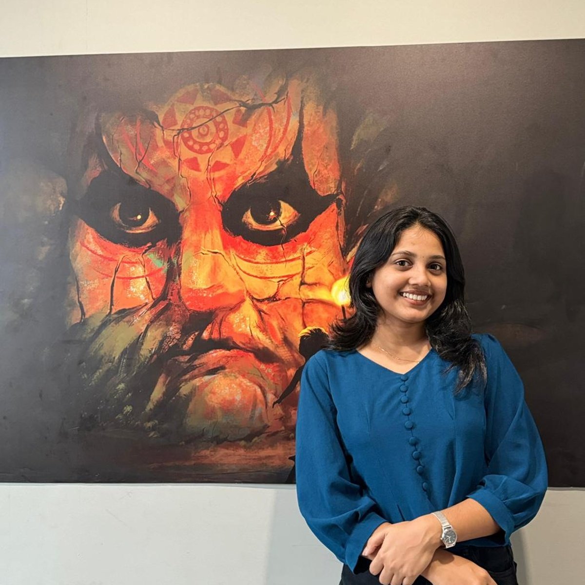Sreeroopa, animator at RedGod Studios and RedGod Academy  graduate, who worked on the award-winning short Blu’s — Kerala,  India