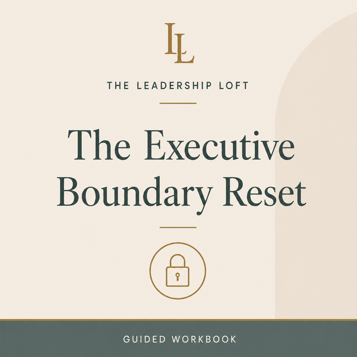 The Executive Boundary Reset workbook
