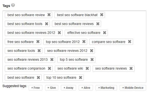 Tagging your videos will help their visibility on your chosen platform