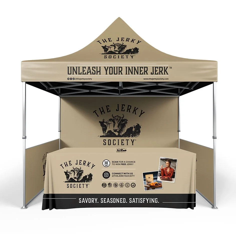 Environmental canopy design for Jerky Society