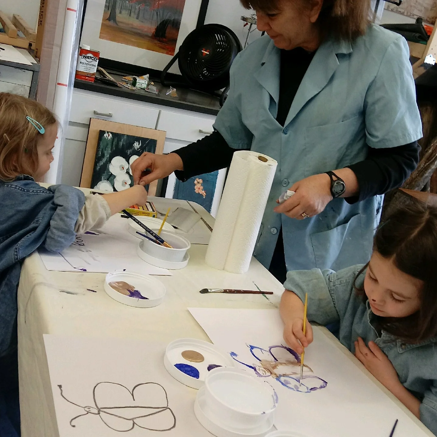 Children’s art exploration. Create, play and explore. Private or group.