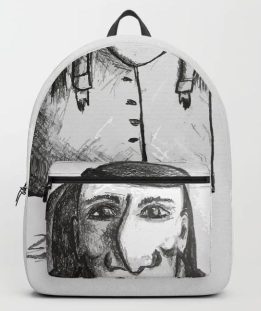 Bent Nose Man Backpack