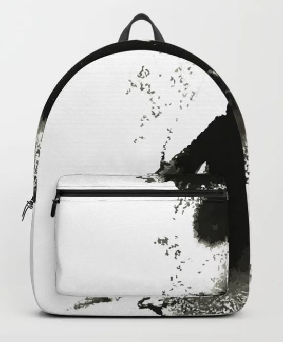 Ink Lace lady Backpack