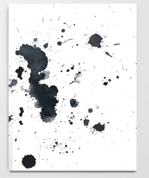 Ink Splat Notebook