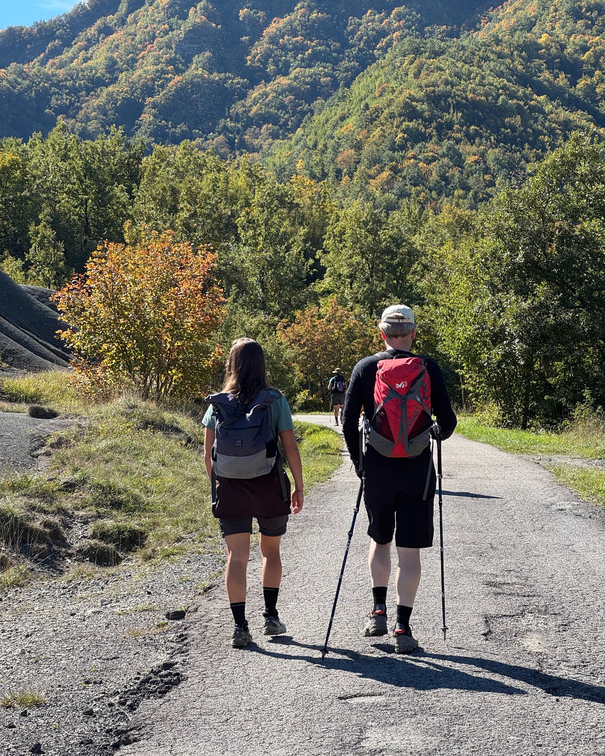 Some conversations only happen on a slow walk through an unfamiliar place. Bring your adult kids on a hiking trip to Romagna or come with friends. Walk the same hill towns, eat at the tables of Italian cooks, slow down enough to actually talk, and se