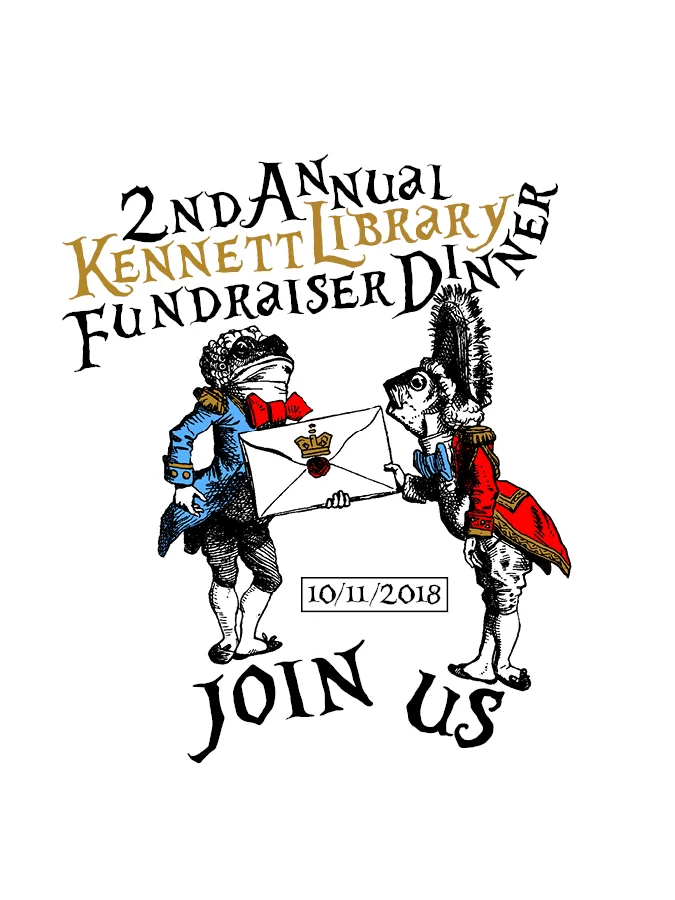 Through the Looking Glass Digital Invitation Cover. 2018.