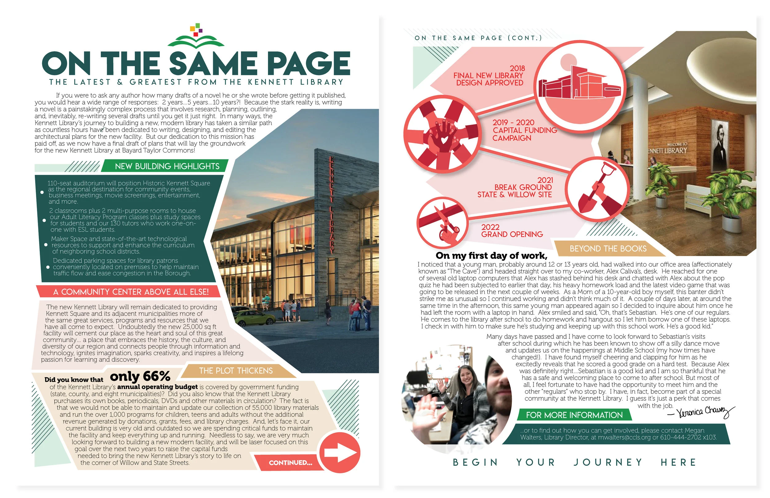 Kennett Library Quarterly Report. 2018.
