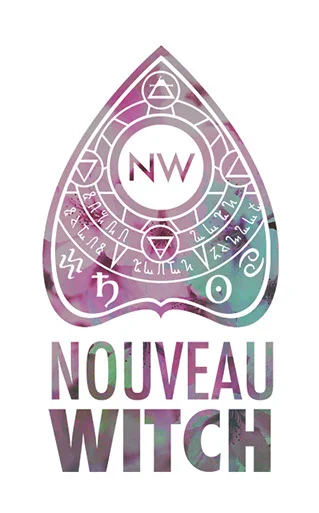 Nouveau Witch Decorative Logo