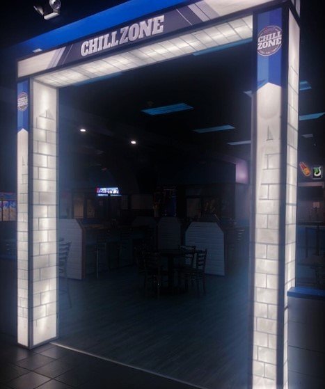 Completed Chill Zone Arch. 2021