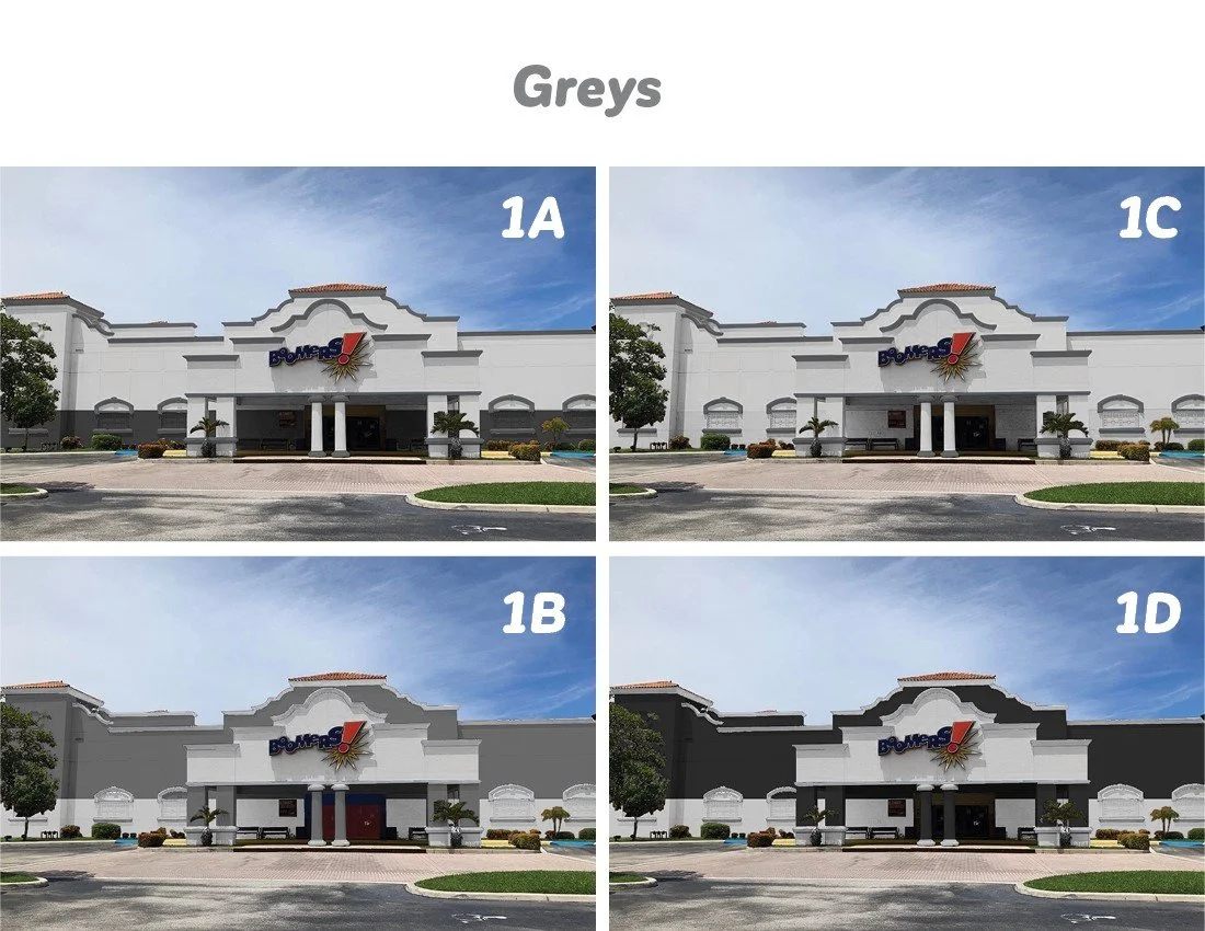 Boomer's Boca Raton exterior repaint. Slide 1 (of 5) 2021