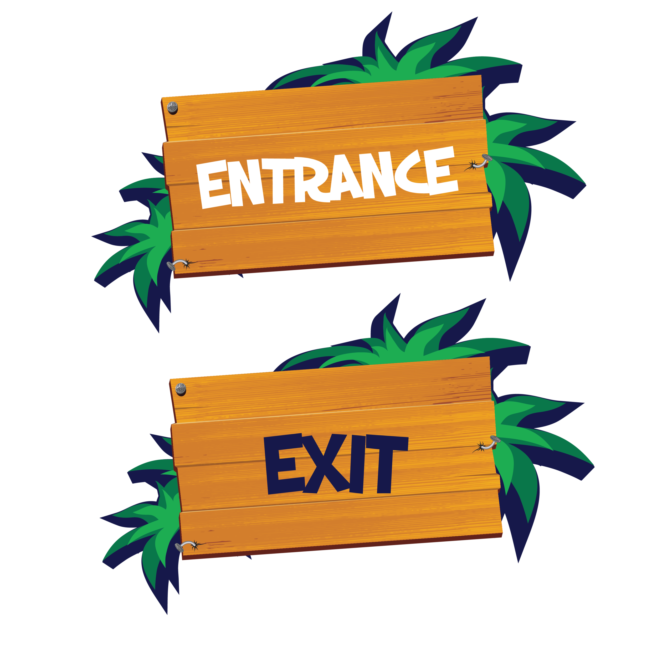 SSO Rebrand Signage. Entrance & Exit