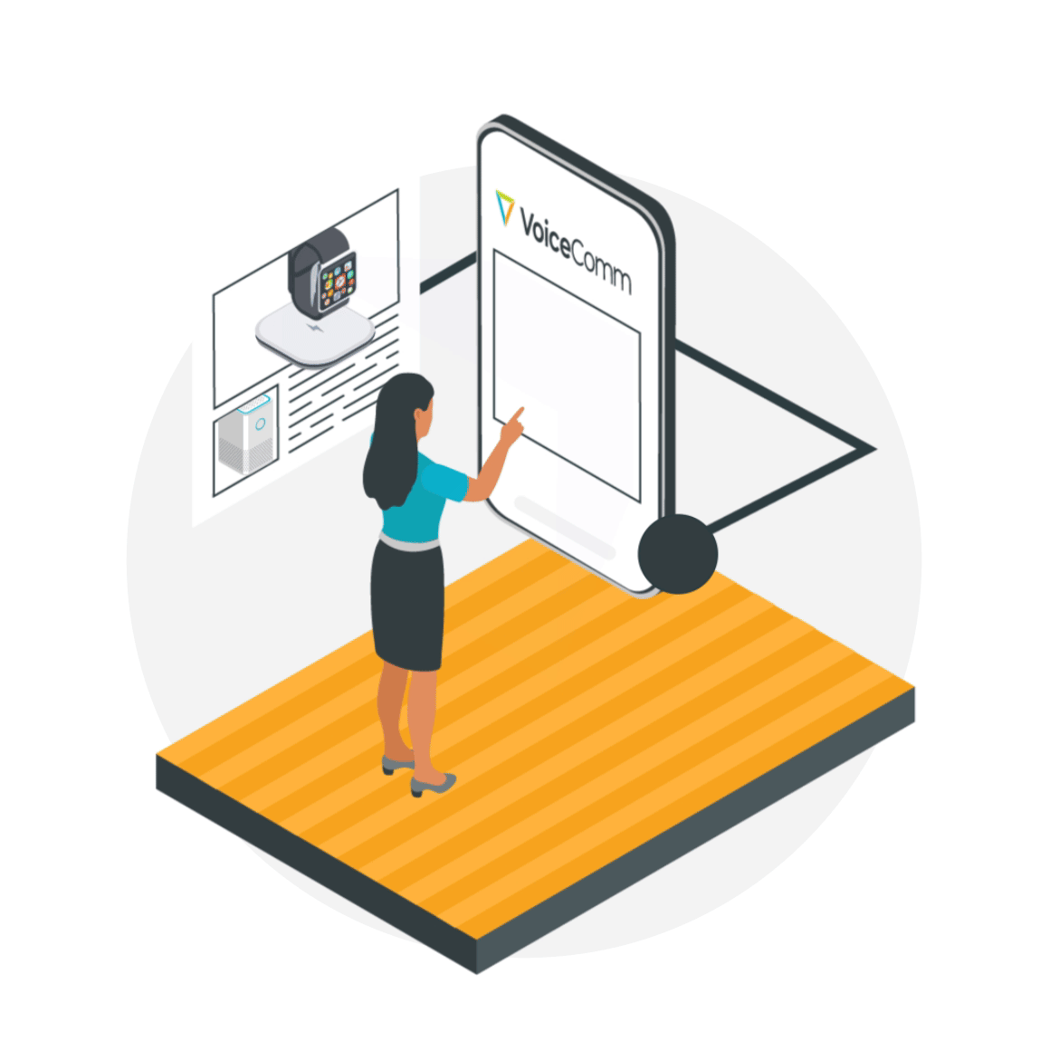 Retail Isometric Motion Graphic