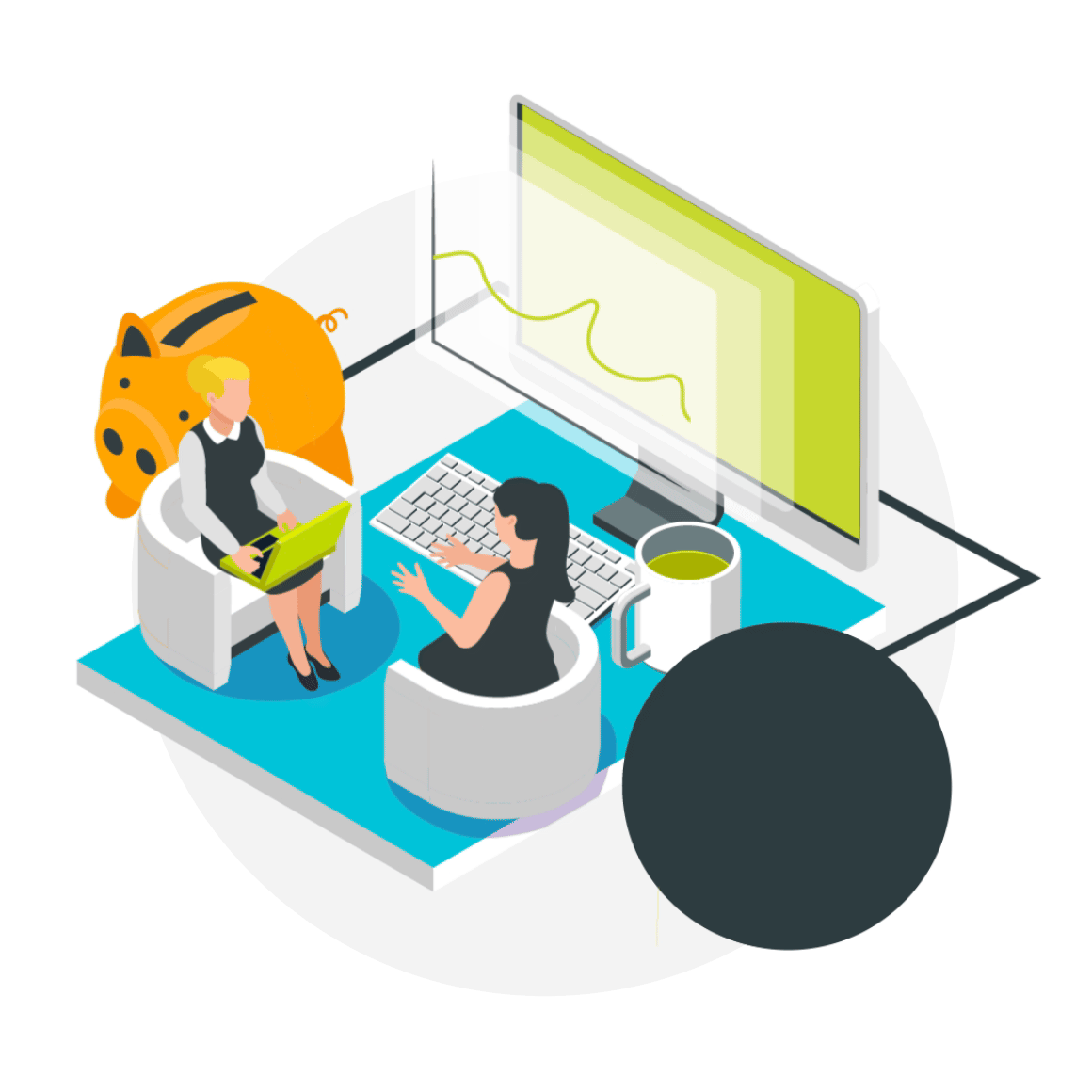 Intelligence Isometric Motion Graphic