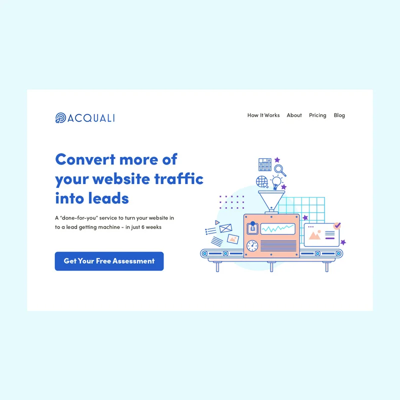 Acquali Branding and Website
