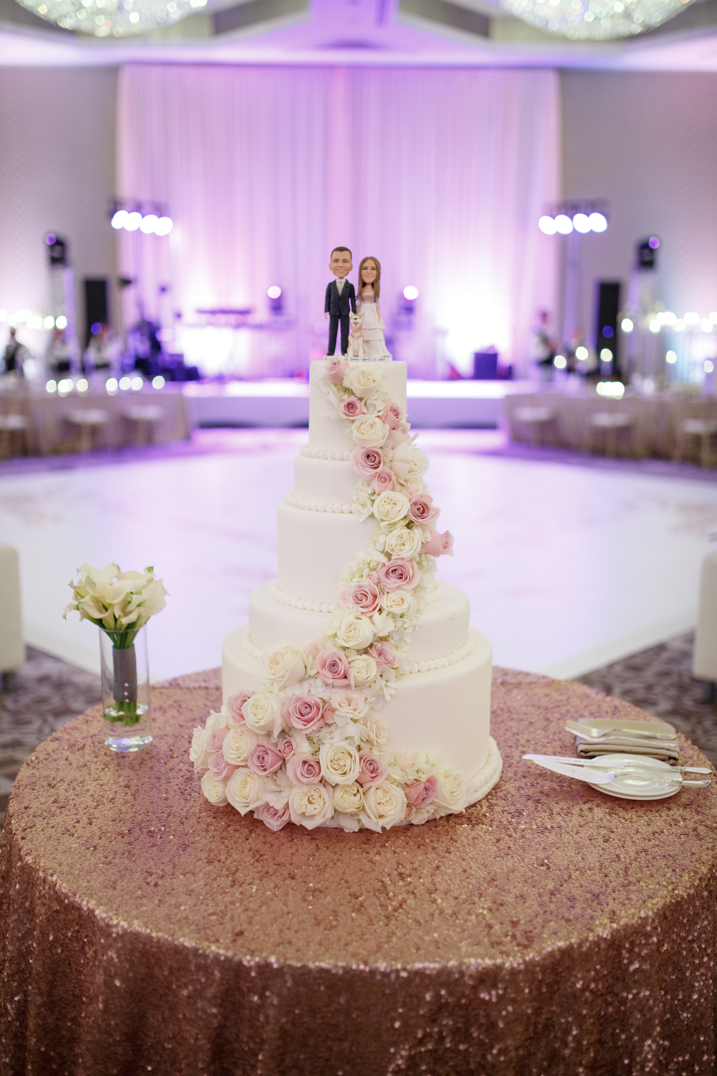 Blush Ombre Cake-Four Seasons Orlando