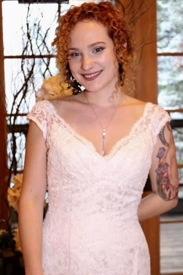 Natural Curly wedding hair