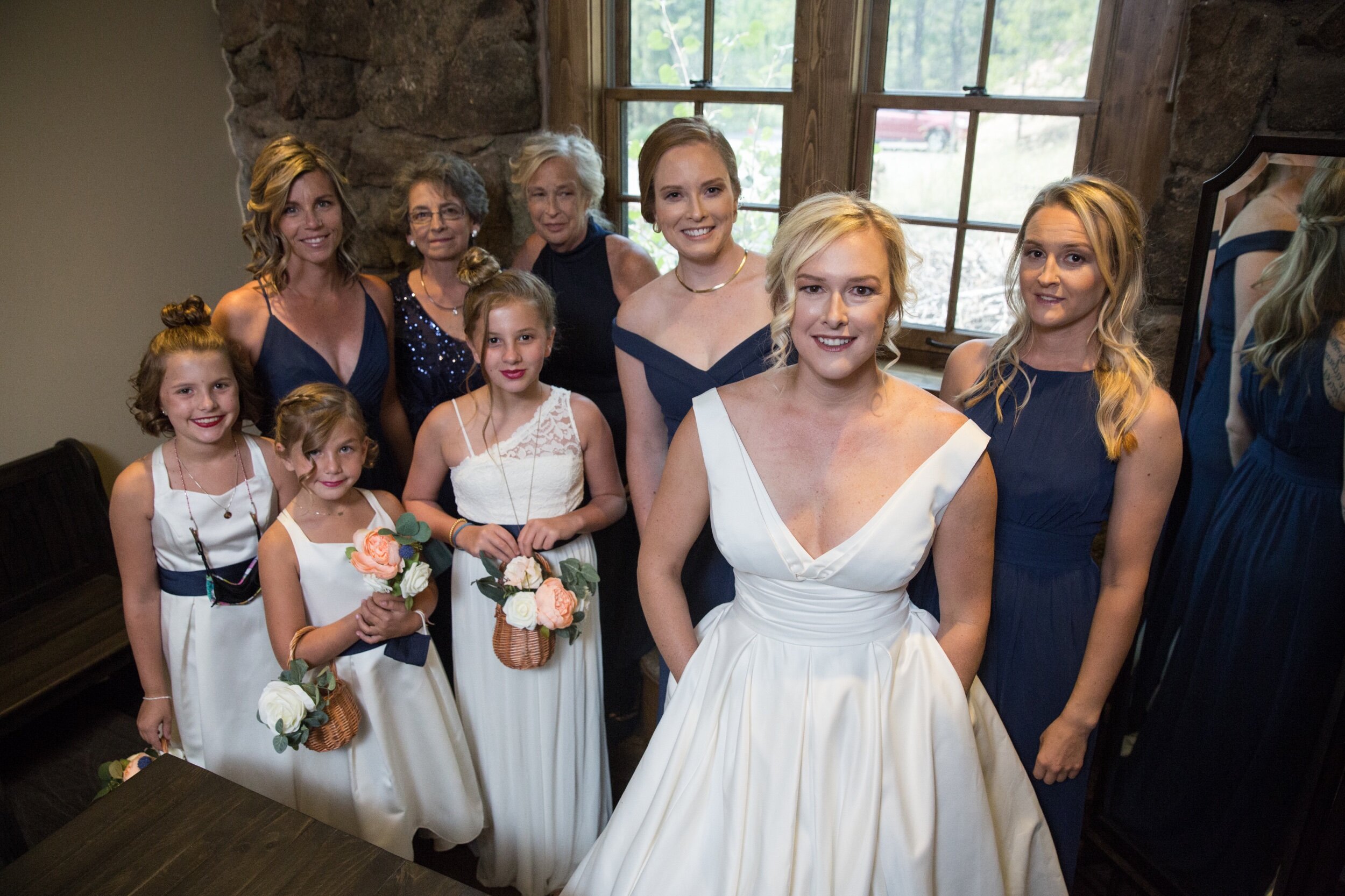 Denver, Colorado wedding bridal hair and airbrush makeup