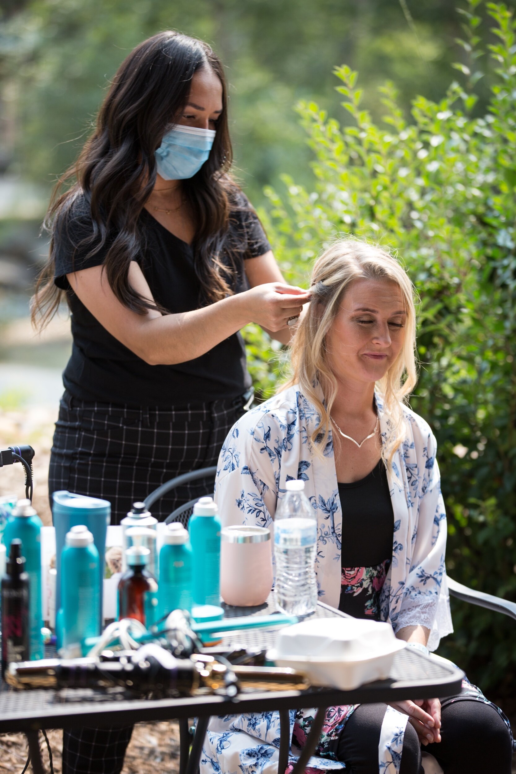 Denver, Colorado wedding bridal hair and airbrush makeup