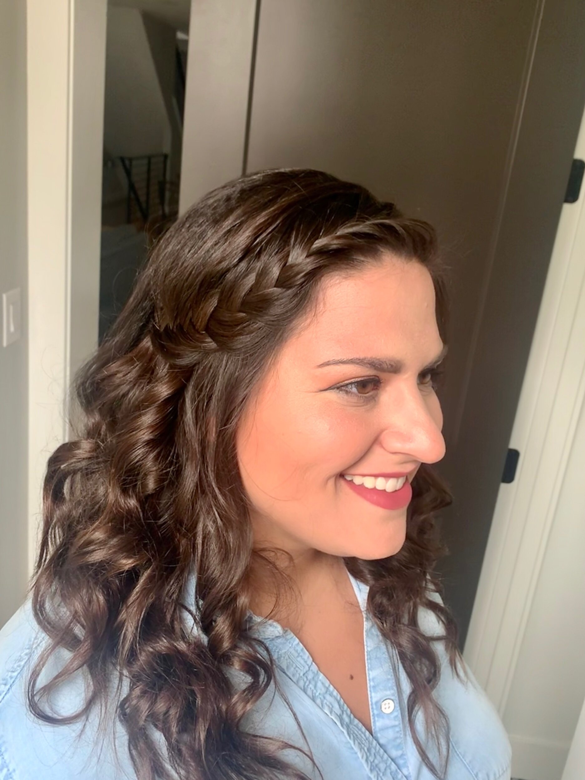 Denver, Colorado wedding bridal hair and airbrush makeup
