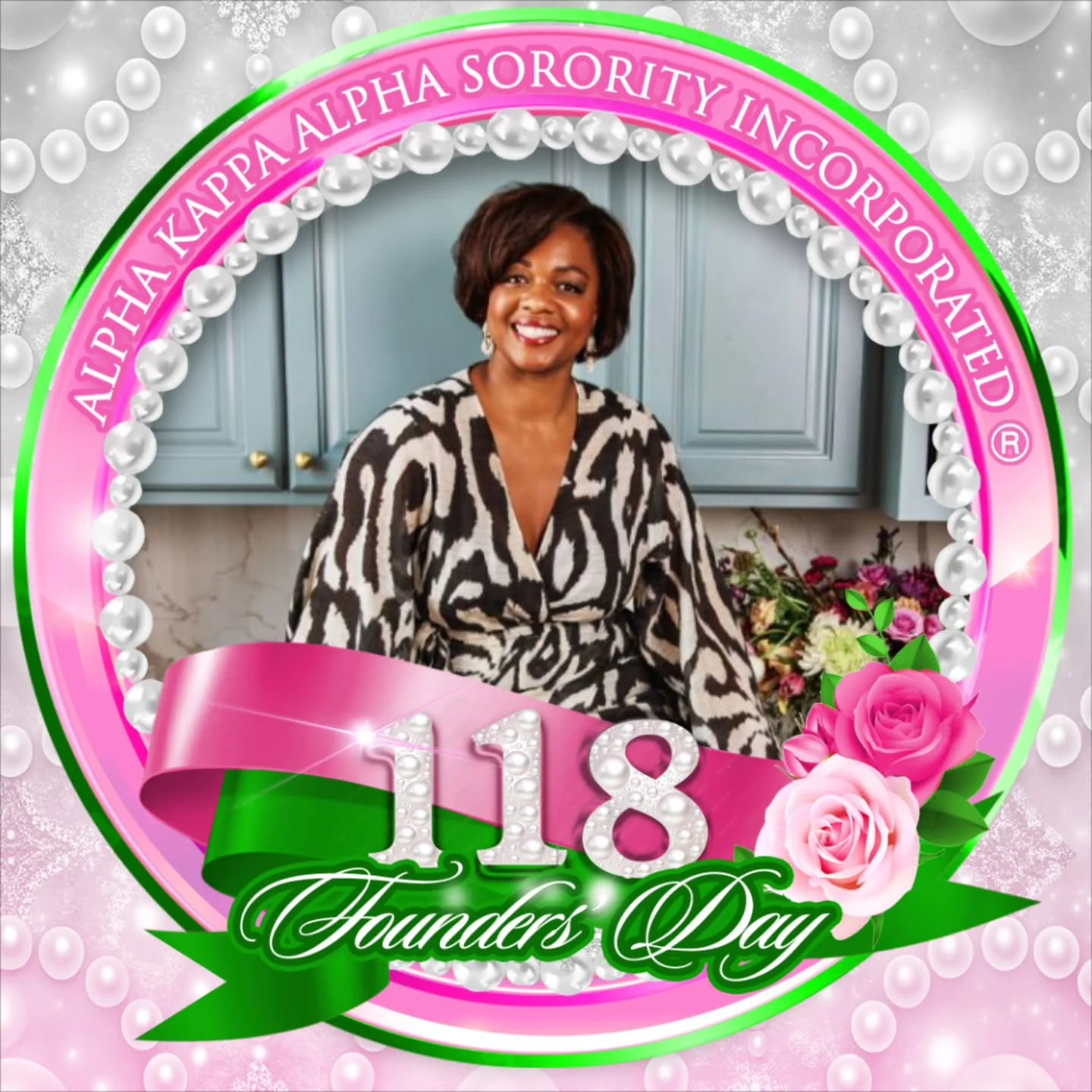 Happy 118th Founder's Day to all my Sorors!! Keep shining bright in sisterhood, scholarship, and service to All. 💚🌸