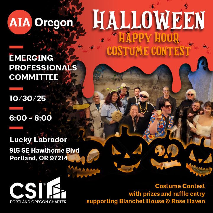 CSI and AIA Emerging Professionals  2025 Halloween  Happy Hour