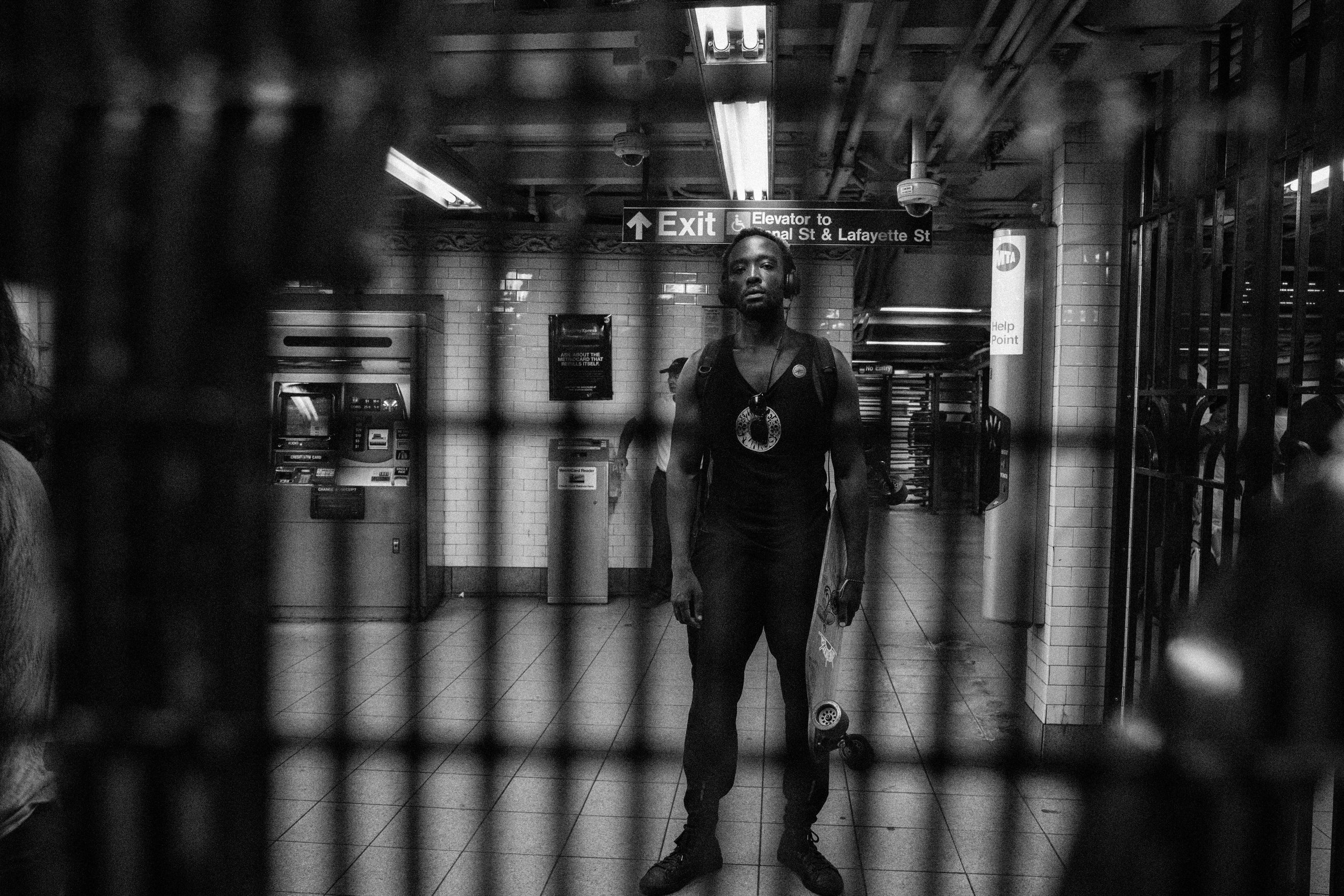  Subway Station Near Chinatown, New York City, August 2018 