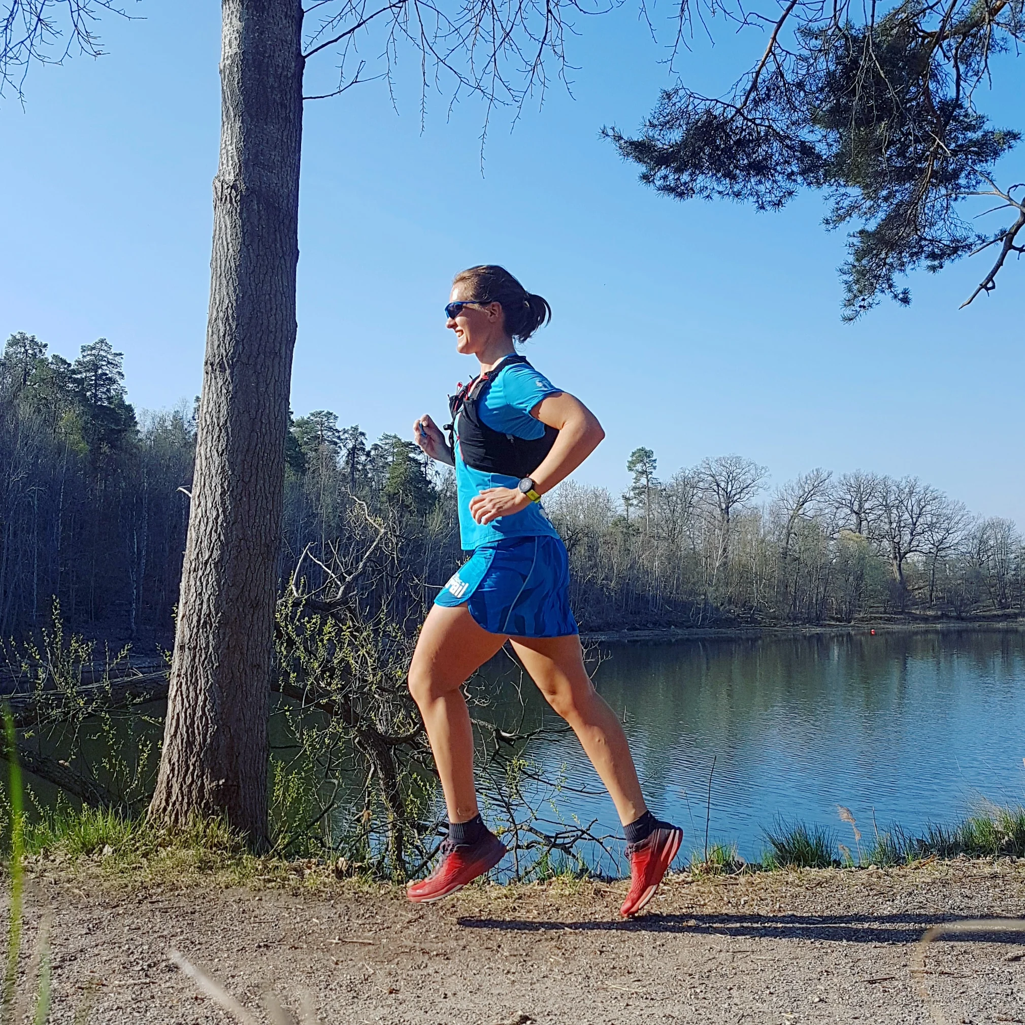 Emelie ambassadör för Night Trail Run