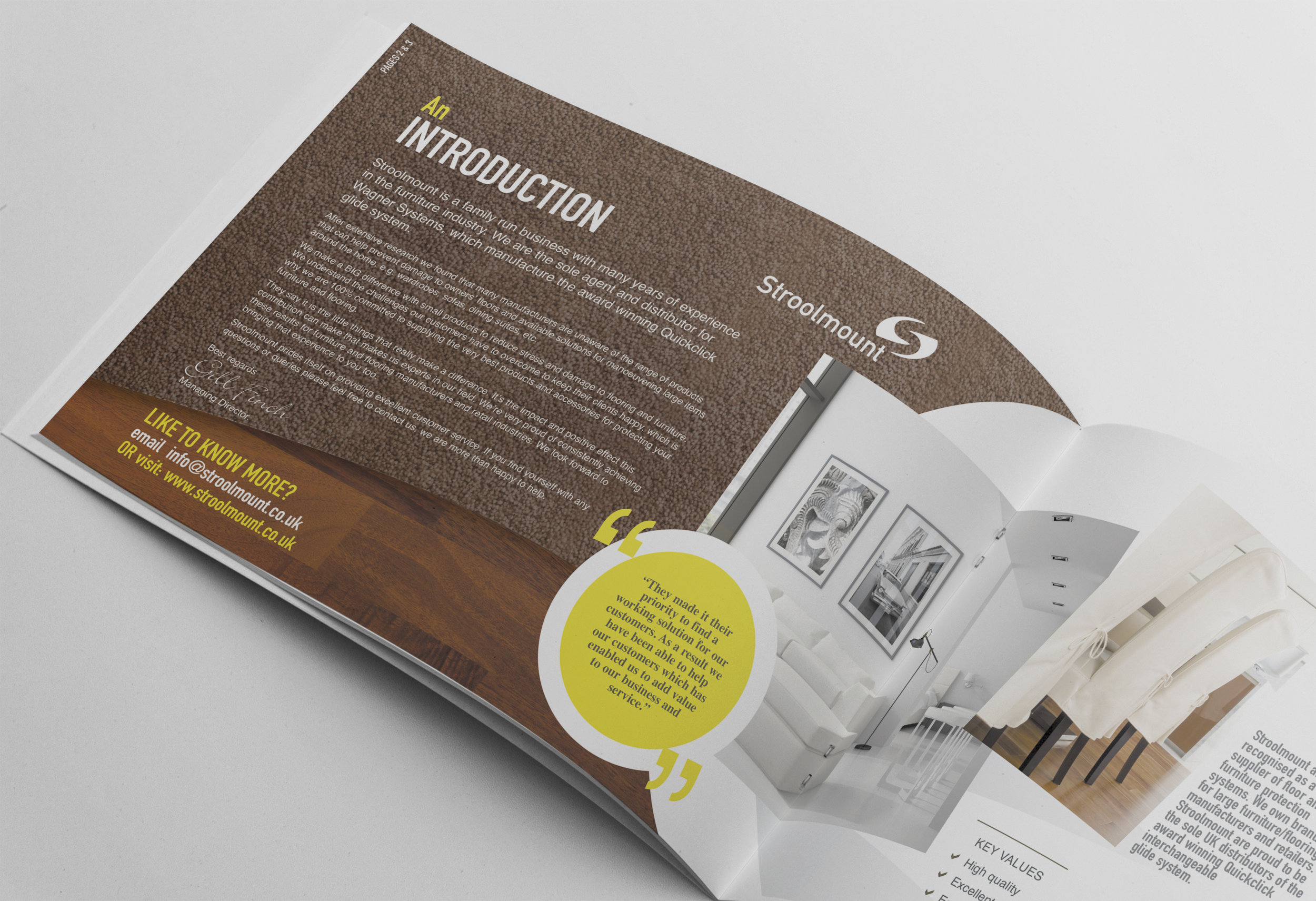 DELIVERABLES - Logo refresh Campaign concepts Brochure design Leaflet design Point of sale design Exhibition stand design Magazine & Newspaper advert design. Photography Copwriting Print production