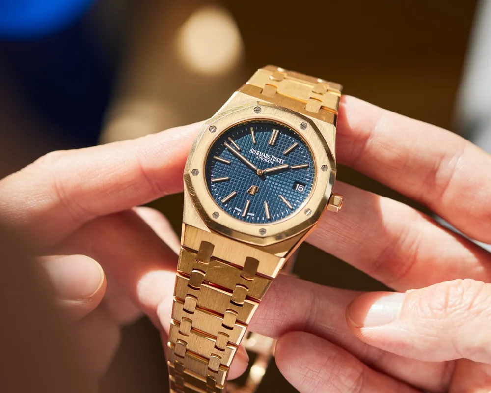 royal oak jumbo extra thin gold