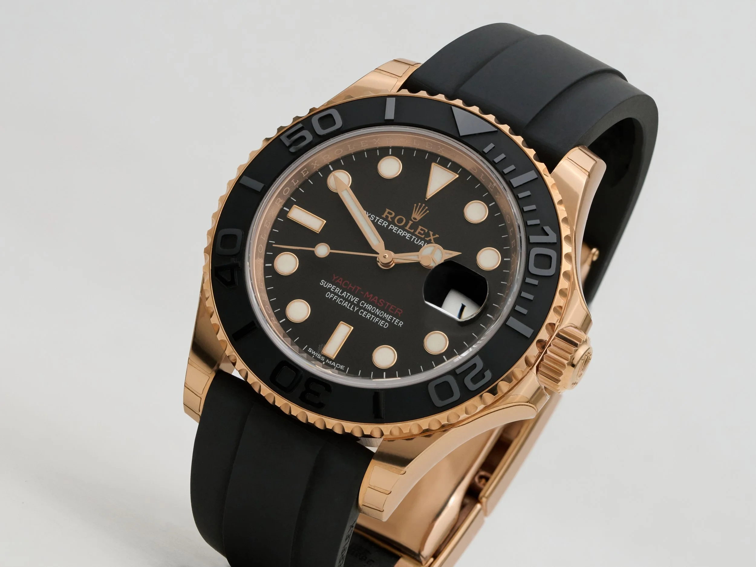 RX847 Rolex Yachtmaster 40 Oysterflex Black 116655-2.jpg