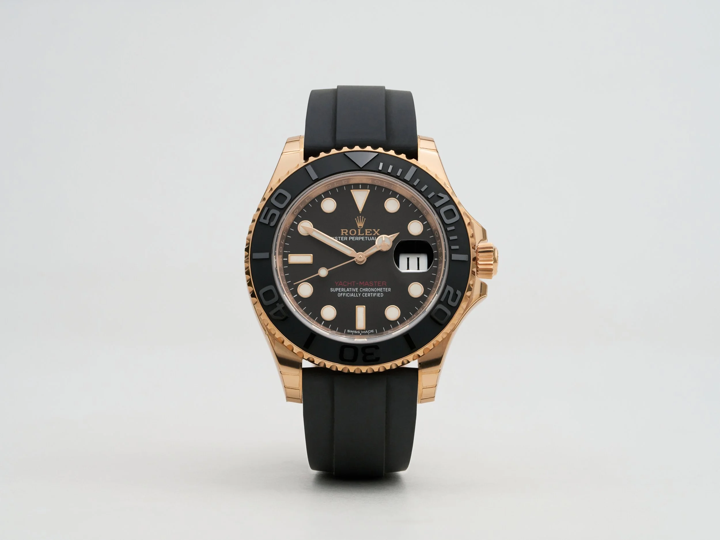 RX847 Rolex Yachtmaster 40 Oysterflex Black 116655-1.jpg