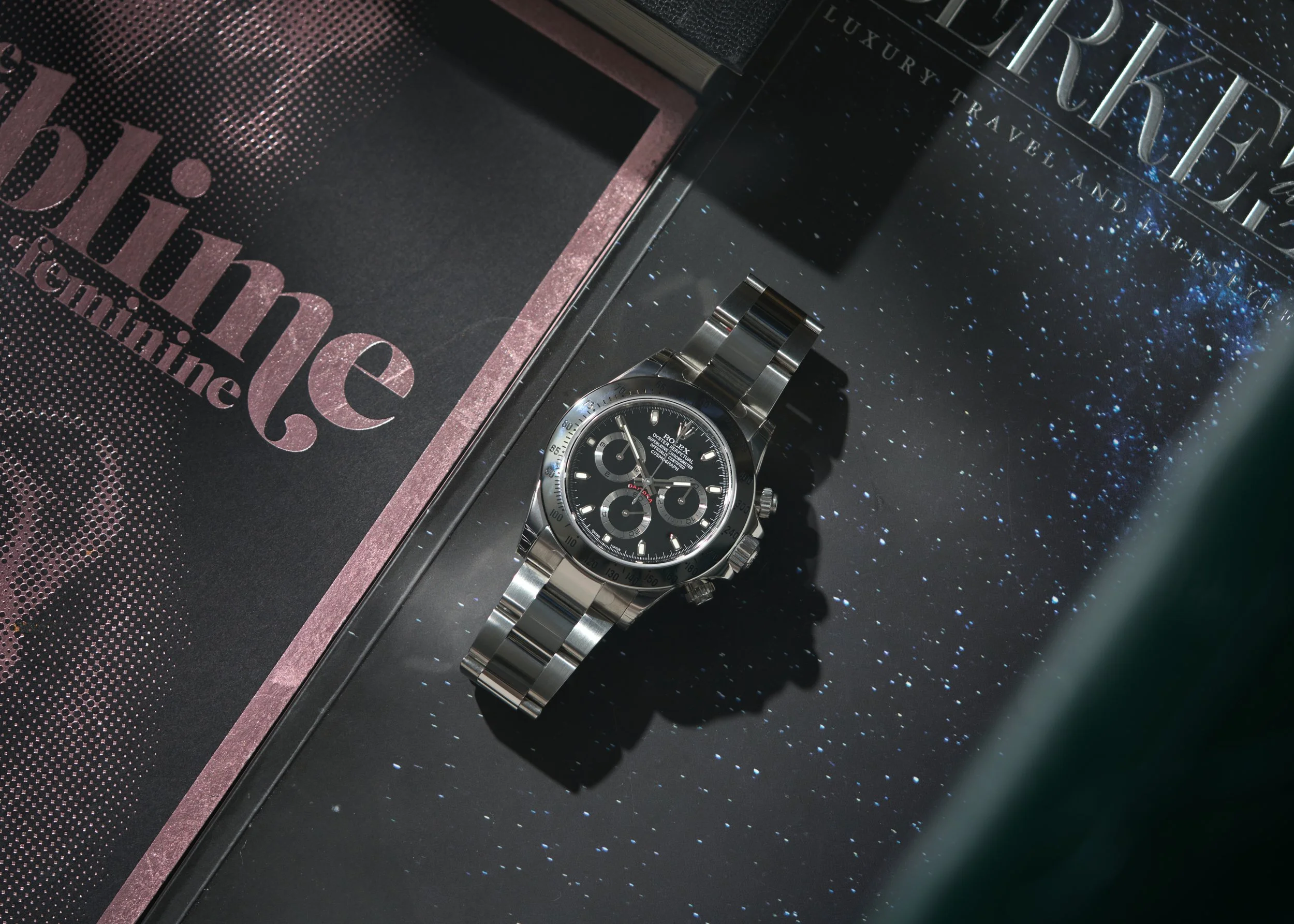 RX897 Rolex Daytona 116520 Black Dial Stickered-7.jpg