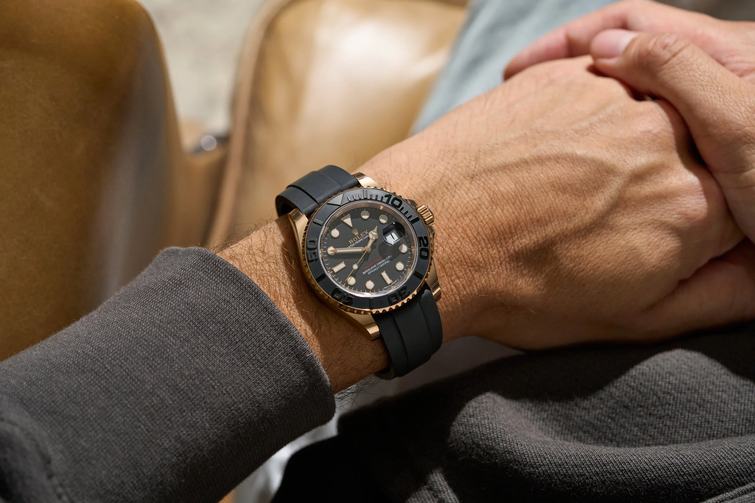 RX847 Rolex Yachtmaster 40 Oysterflex Black 116655-11.jpg