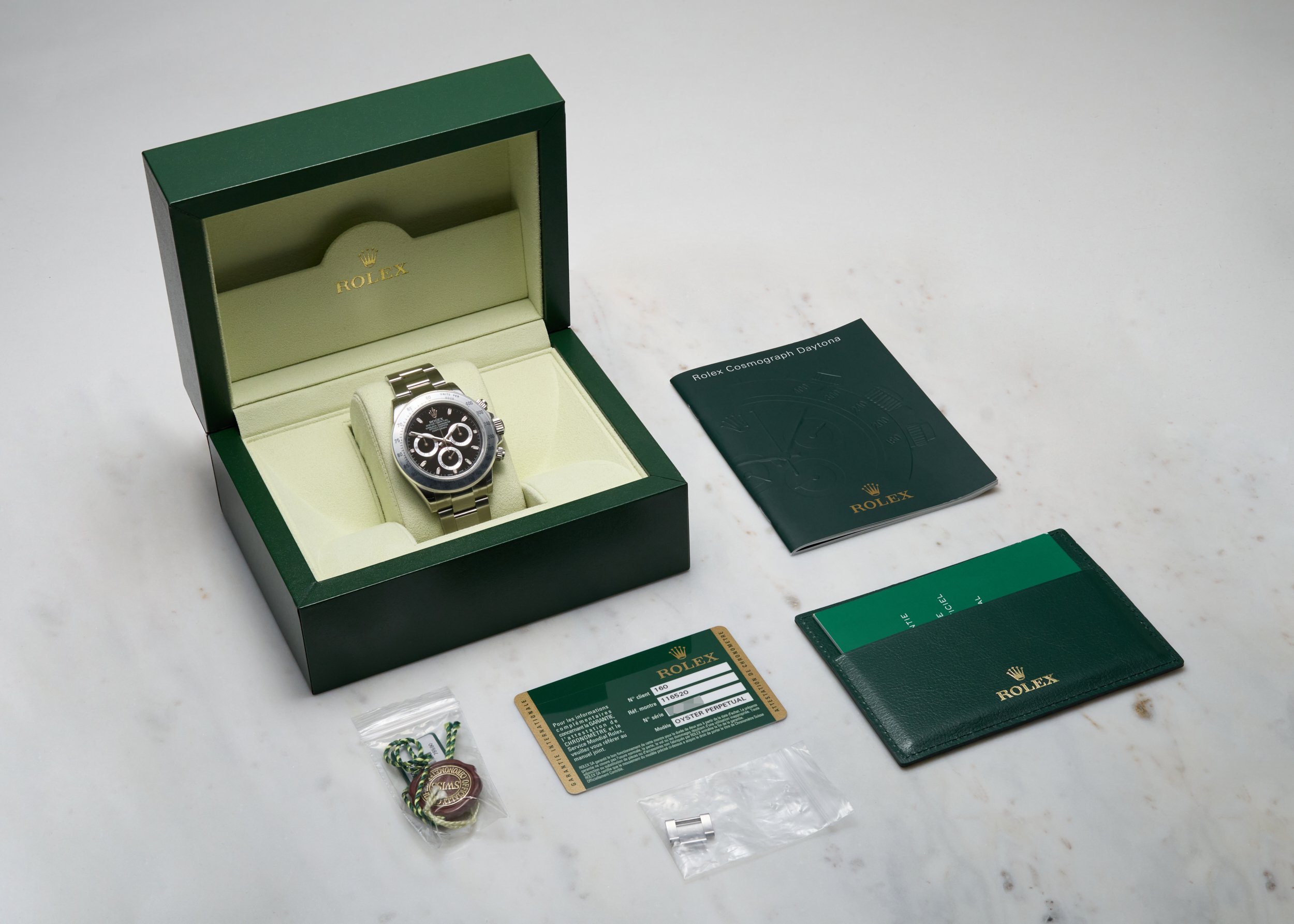 RX897 Rolex Daytona 116520 Black Dial Stickered-6.jpg