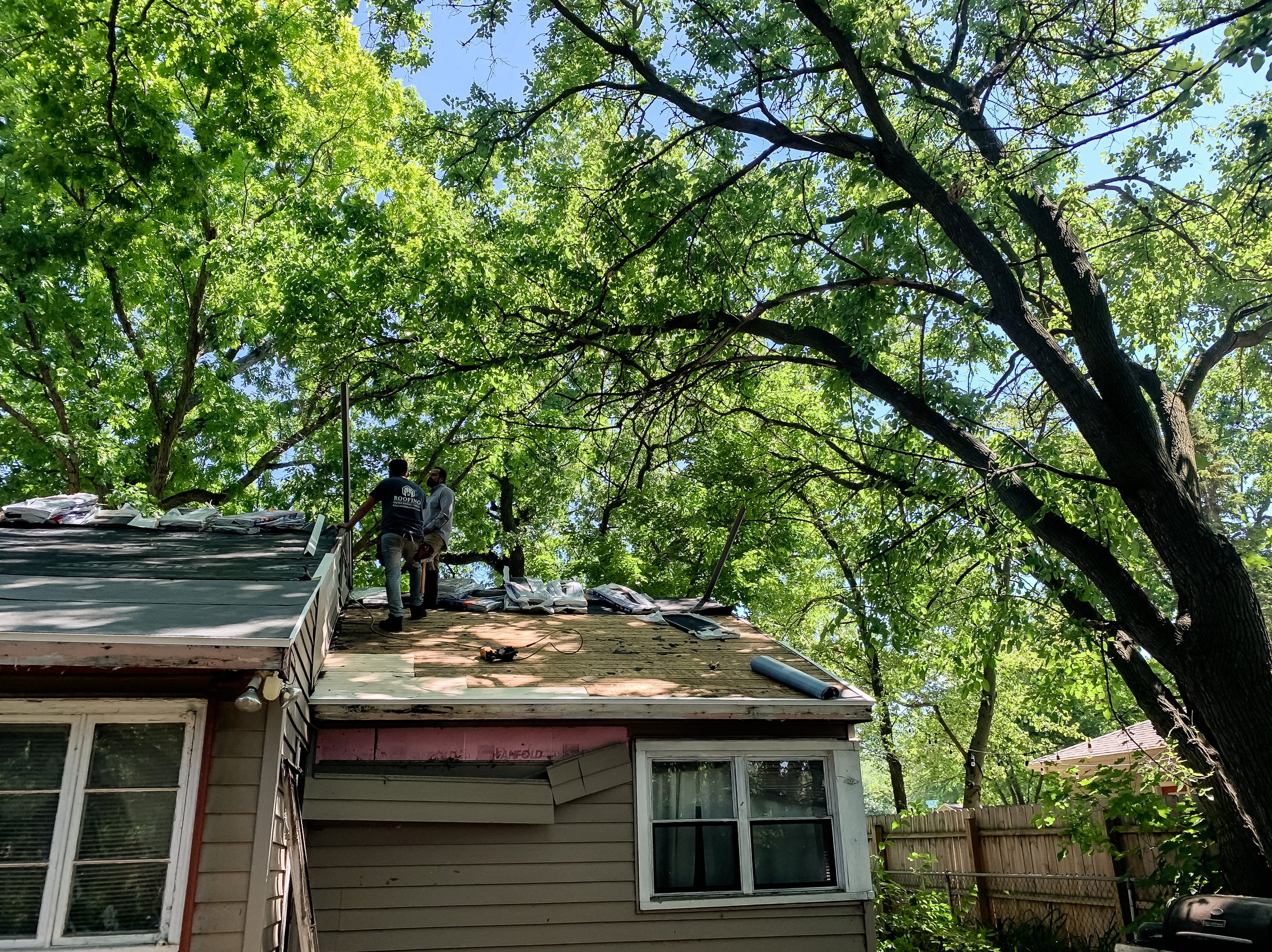 Veteran Roof Replacement Two Progress (6)