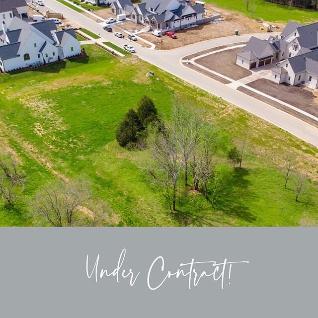 We received two different offers on this luxury homesite in The Grove in LESS THAN 45 days and we&rsquo;re officially under contract! Another well-known brokerage had the lot listed for a year prior to our team being awarded the listing. A solid stra